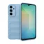 Samsung Galaxy A56 5G SM-A566B, Szilikon tok, közepesen ütésálló, 3D minta, világoskék