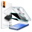 Samsung Galaxy S24 / S25 SM-S921 / S931, Kijelzővédő fólia, ütésálló fólia (az íves részre is!), Tempered Glass (edzett üveg), Spigen Ez Fit HD Privacy, Clear, 2 db / csomag