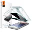 Samsung Galaxy S25 Ultra SM-S938, Kijelzővédő fólia, ütésálló fólia (az íves részre is!), Tempered Glass (edzett üveg), Spigen Ez Fit HD Privacy, Clear, 2 db / csomag