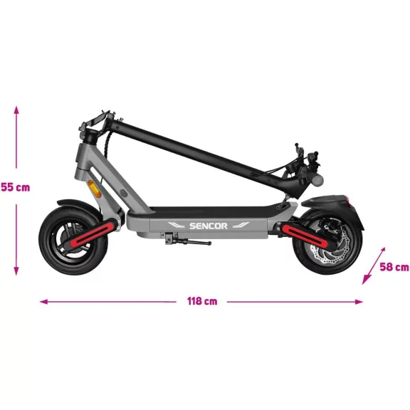 Sencor Scooter S71 Dark Elektromos roller