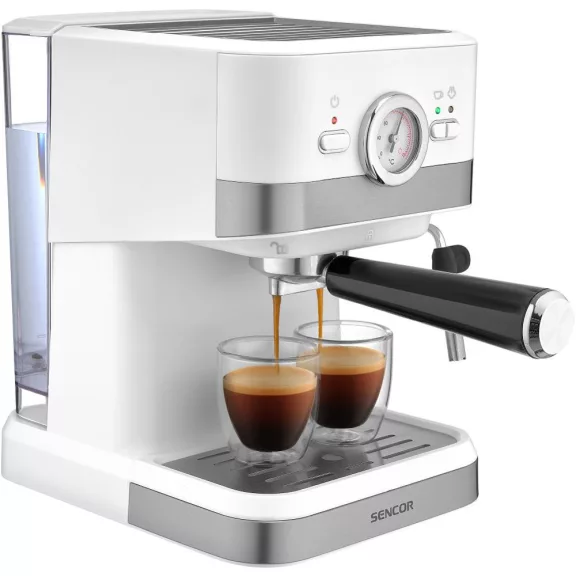 Sencor SES 1720WH Eszpresszó kávéfőző, fehér Sencor SES 1720WH Eszpresszó kávéfőző, fehér