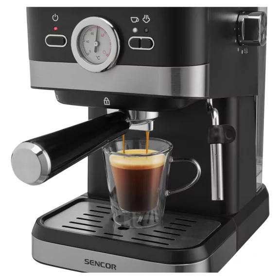 Sencor SES 1721BK Eszpresszó kávéfőző, fekete Sencor SES 1721BK Eszpresszó kávéfőző, fekete
