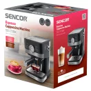 Sencor SES 1721BK Eszpresszó kávéfőző, fekete Sencor SES 1721BK Eszpresszó kávéfőző, fekete
