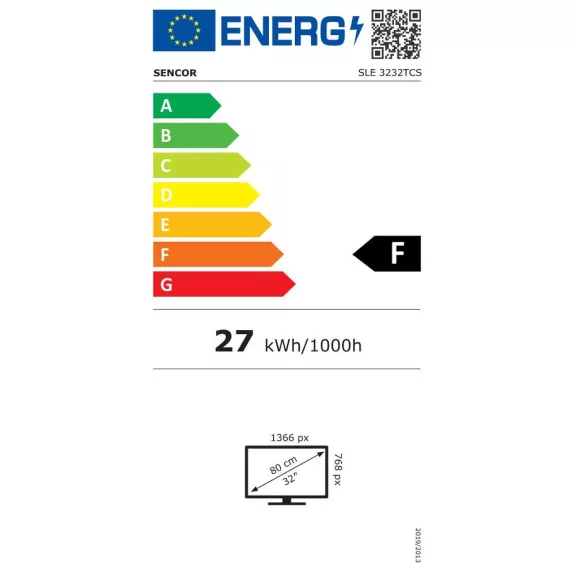 Sencor SLE 3232TCS HD Ready LCD Televízió