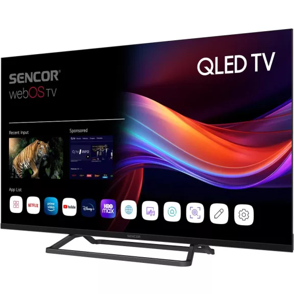 Sencor SLE 40QF860B Full HD LCD Webos Smart Televízió