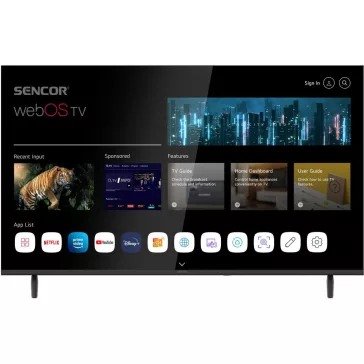 Sencor SLE 43FS803B Full HD Webos Smart Televízió