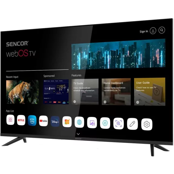 Sencor SLE 43US804B 4K UHD Smart LCD Televízió