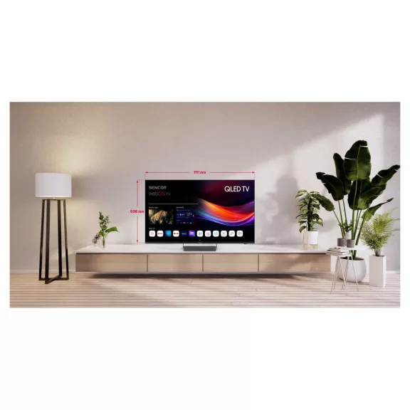 Sencor SLE 50Q870TCSB 4K UHD Smart QLED Televízió
