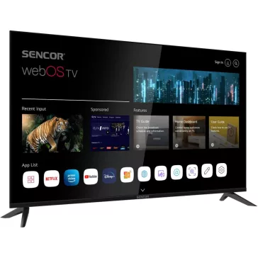 Sencor SLE 50US804B 4K UHD WebOS Smart Televízió