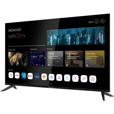 Sencor SLE 50US804B 4K UHD WebOS Smart Televízió