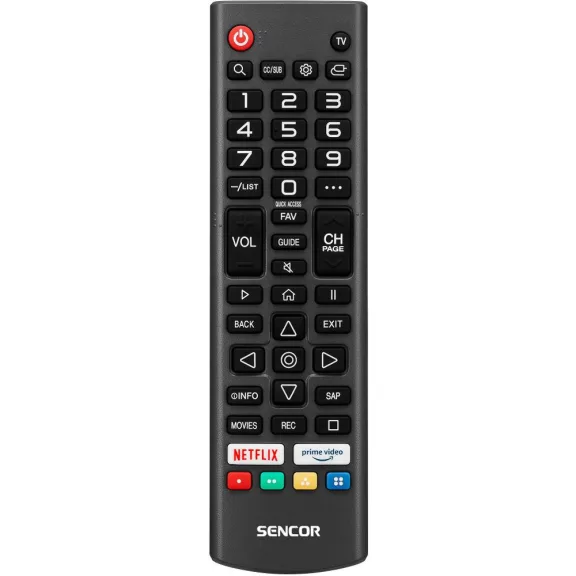 Sencor SLE 50US804B 4K UHD WebOS Smart Televízió