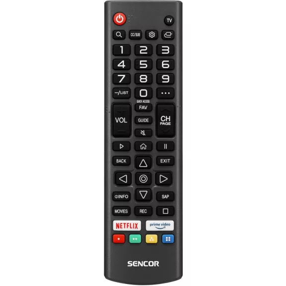 Sencor SLE 55Q871B QLED 4K UHD Smart LCD Televizió