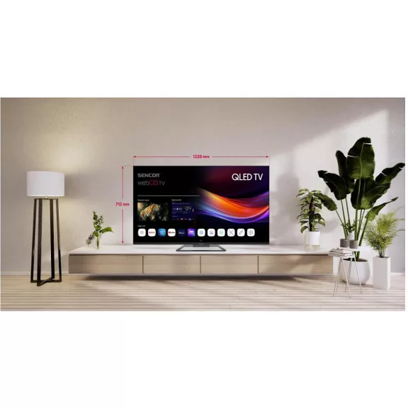 Sencor SLE 55Q871B QLED 4K UHD Smart LCD Televizió