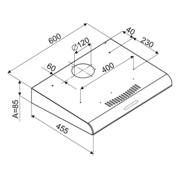 SLX SH 60 W Páraelszívó