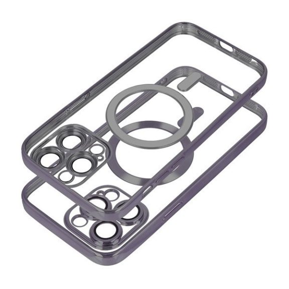 Electro Mag Apple iPhone 16 Plus MagSafe kompatibilis hátlap tok, fekete