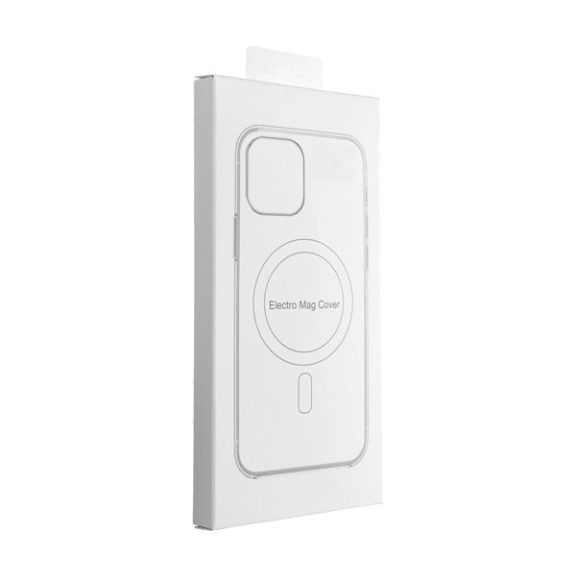 Electro Mag Apple iPhone 16 Plus MagSafe kompatibilis hátlap tok, fekete