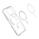 Spigen Ultra Hybrid MagFit Apple iPhone 16 Pro tok, MagSafe, Frost Clear, átlátszó