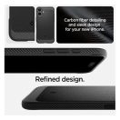 Spigen Rugged Armor MagFit Apple iPhone 16 Plus tok, Matte Black, fekete