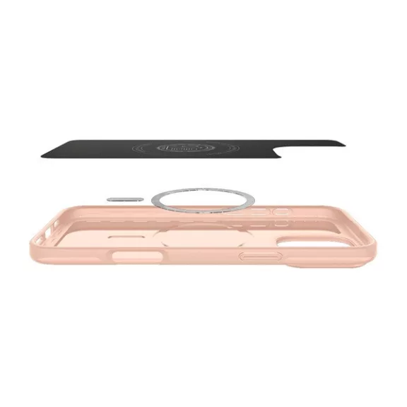 Spigen Thin Fit MagFit Apple iPhone 16 Pro Max tok, MagSafe, Rose Titanium, rózsaszín