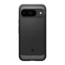 Spigen Rugged Armor Google Pixel 9 Pro / Pixel 9 tok, Matte Black, fekete