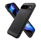 Spigen Rugged Armor Google Pixel 9 Pro / Pixel 9 tok, Matte Black, fekete