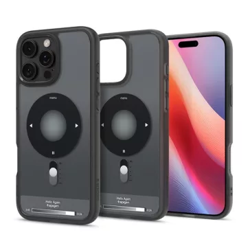   Spigen Ultra Hybrid MagFit Apple iPhone 16 Pro tok, MagSafe, Classic, fekete