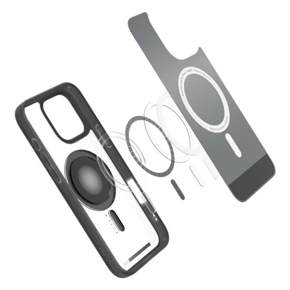 Spigen Ultra Hybrid MagFit Apple iPhone 16 Pro tok, MagSafe, Classic, fekete