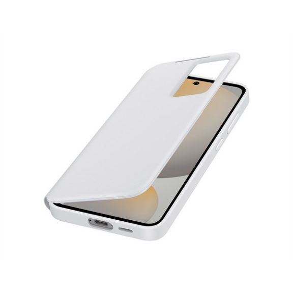 Samsung Galaxy S24 FE Smart View Wallet, gyári flip tok, fehér