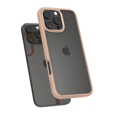   Spigen Ultra Hybrid Apple iPhone 16 Pro tok, Rose Titanium, átlátszó-rozéarany
