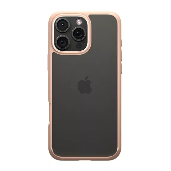 Spigen Ultra Hybrid Apple iPhone 16 Pro tok, Rose Titanium, átlátszó-rozéarany