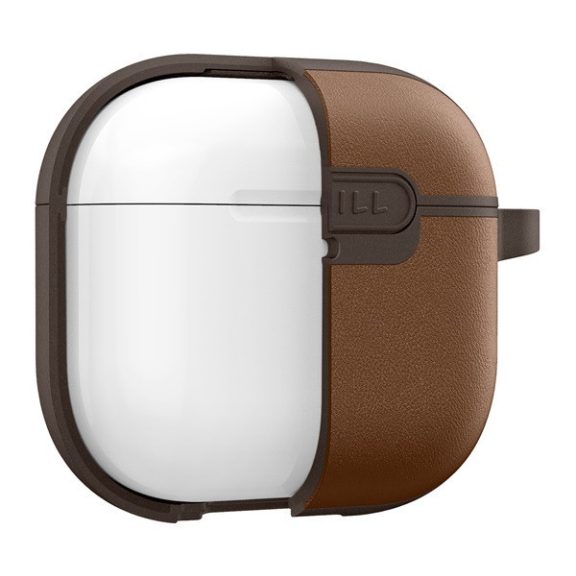 Spigen Cyrill Kajuk AirPods 4 tok, Saddle Brown, barna
