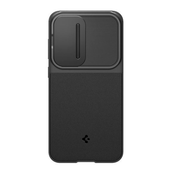 Spigen Optik Armor Samsung Galaxy S24 FE tok, Black, fekete