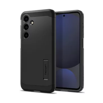   Spigen Tough Armor MagFit Samsung Galaxy S24 FE tok, MagSafe, Black, fekete