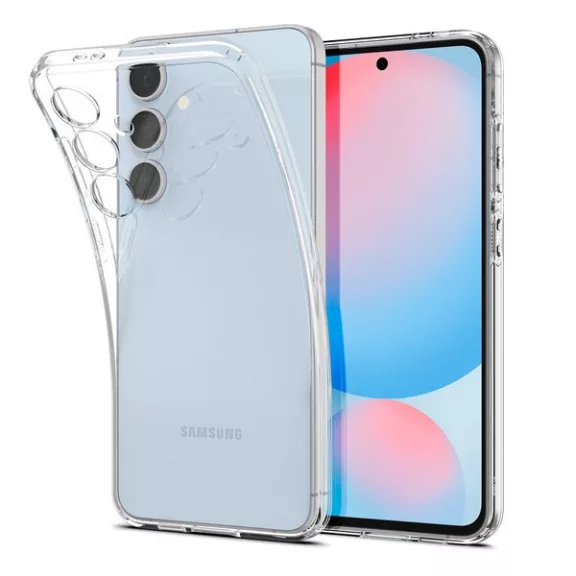 Spigen Liquid Crystal Samsung Galaxy S24 FE tok, Crystal Clear, átlátszó