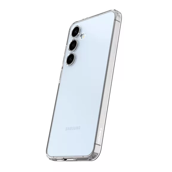 Spigen Liquid Crystal Samsung Galaxy S24 FE tok, Crystal Clear, átlátszó