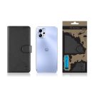 Tactical Field Notes Motorola G13 flip/oldalra nyíló tok, fekete