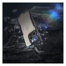 iPhone 16 ütésálló tok erősített peremmel, fekete