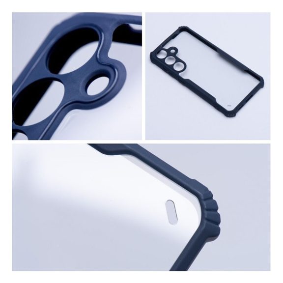 Xiaomi Redmi Note 13 5G ütésálló tok erősített peremmel, tengerészkék