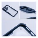 iPhone 15 Pro ütésálló tok erősített peremmel, tengerészkék