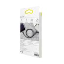 Baseus Lightning kábel, 2,4A, 0,5m, szürke/Fekete