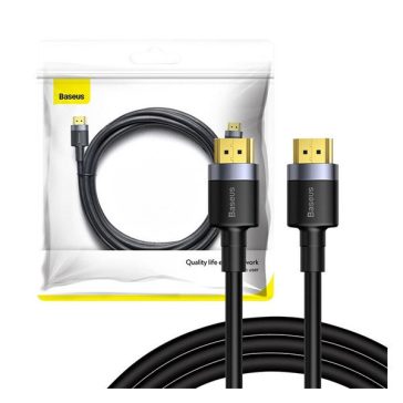 Baseus Cafule HDMI 2.0 kábel, 4K, 3D, 2m, fekete/szürke