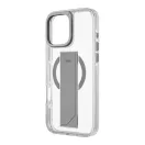 Uniq Heldro Max iPhone 16 Pro MagSafe tok kitámasztóval, átlátszó