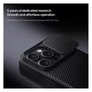 Nillkin CamShield Pro Apple iPhone 16 Pro műanyag hátlap tok, fekete