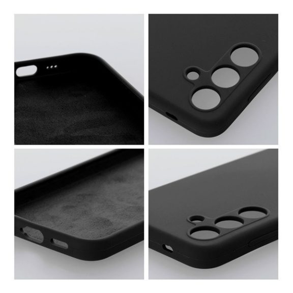 2mm Motorola G55 5G szilikon tok, fekete