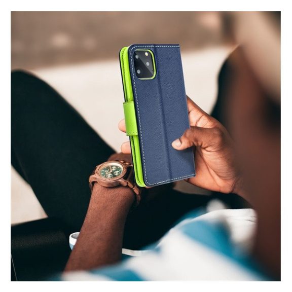 Fancy Motorola Moto G75 flip tok, kék/lime