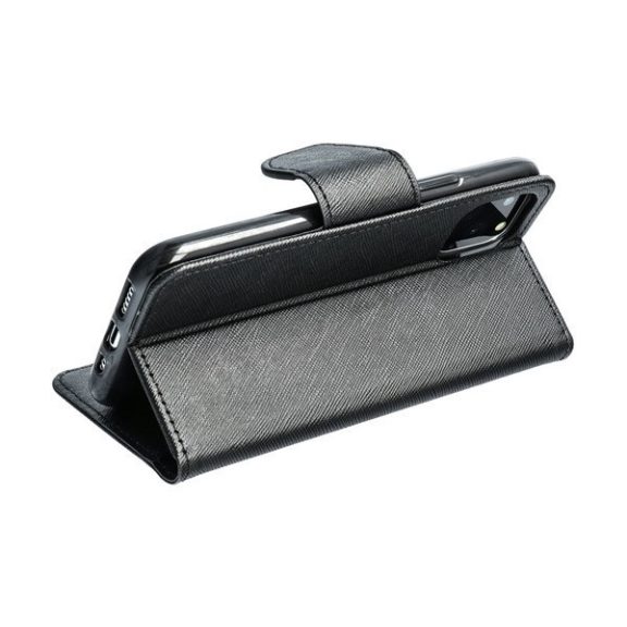 Fancy Motorola Moto G75 flip tok, fekete