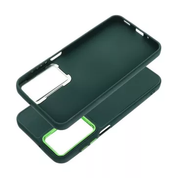   Frame Samsung A16 5G közepesen ütésálló tok kameravédő kerettel, zöld