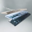 Spigen Ultra Hybrid Samsung Galaxy S25+ tok, Crystal Clear, átlátszó