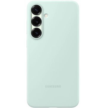  Samsung Galaxy S25+ Silicone Cover, gyári szilikon tok, menta