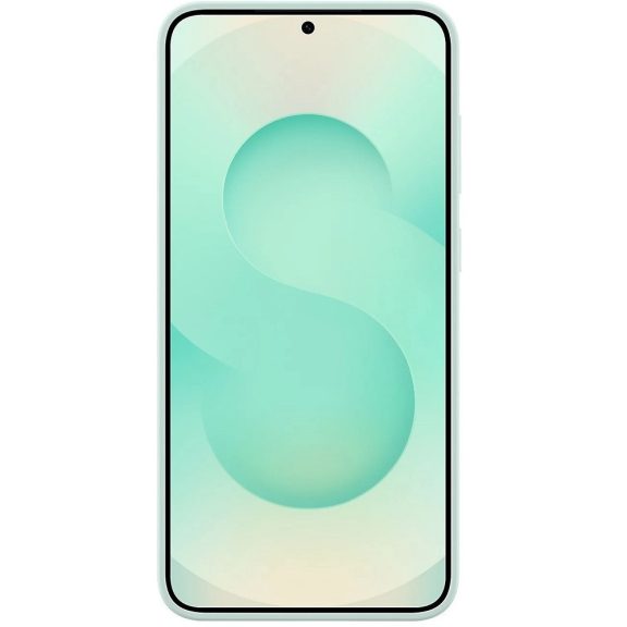 Samsung Galaxy S25+ Silicone Cover, gyári szilikon tok, menta